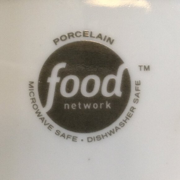 6 Food Network Porcelain Poppies Mugs; Festive; Trending, Elegant Dining, Coffee - Picture 5 of 5